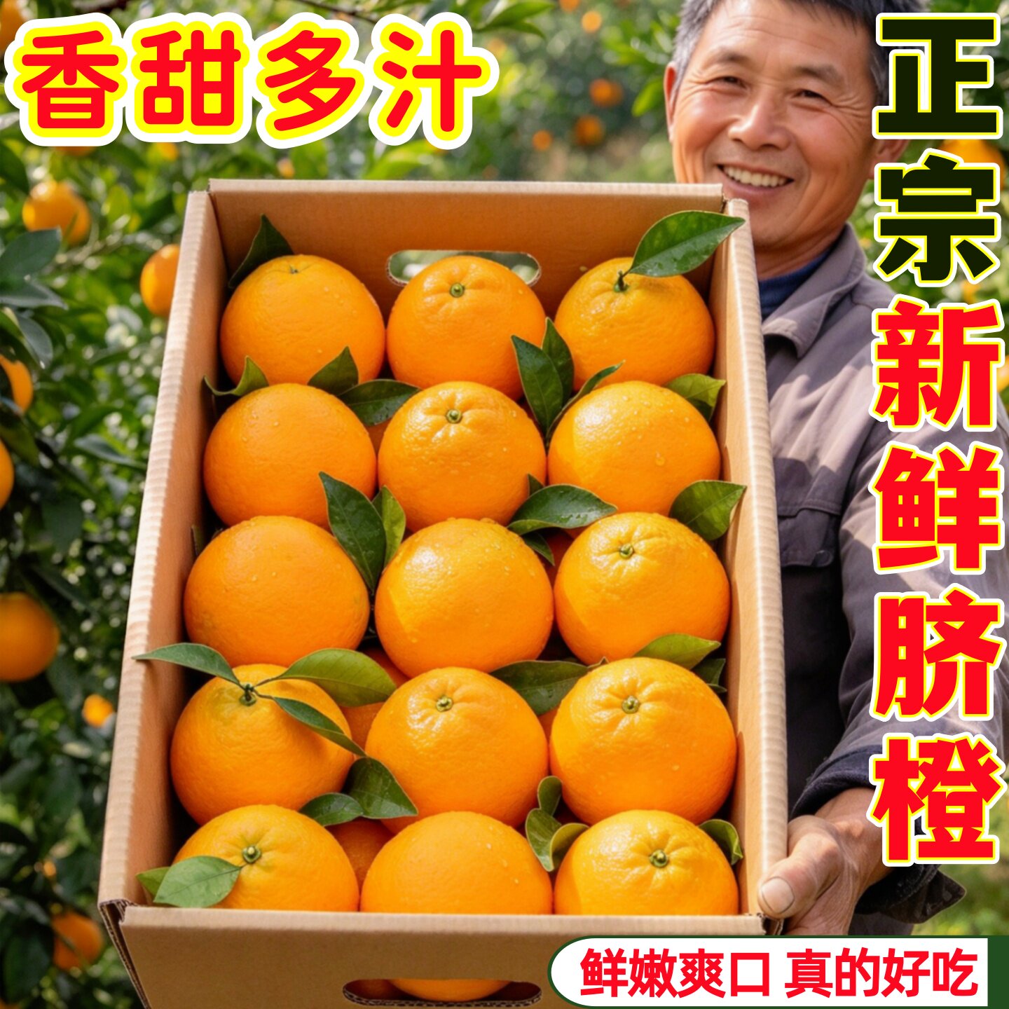 正宗新鲜脐橙香甜多汁当季现摘