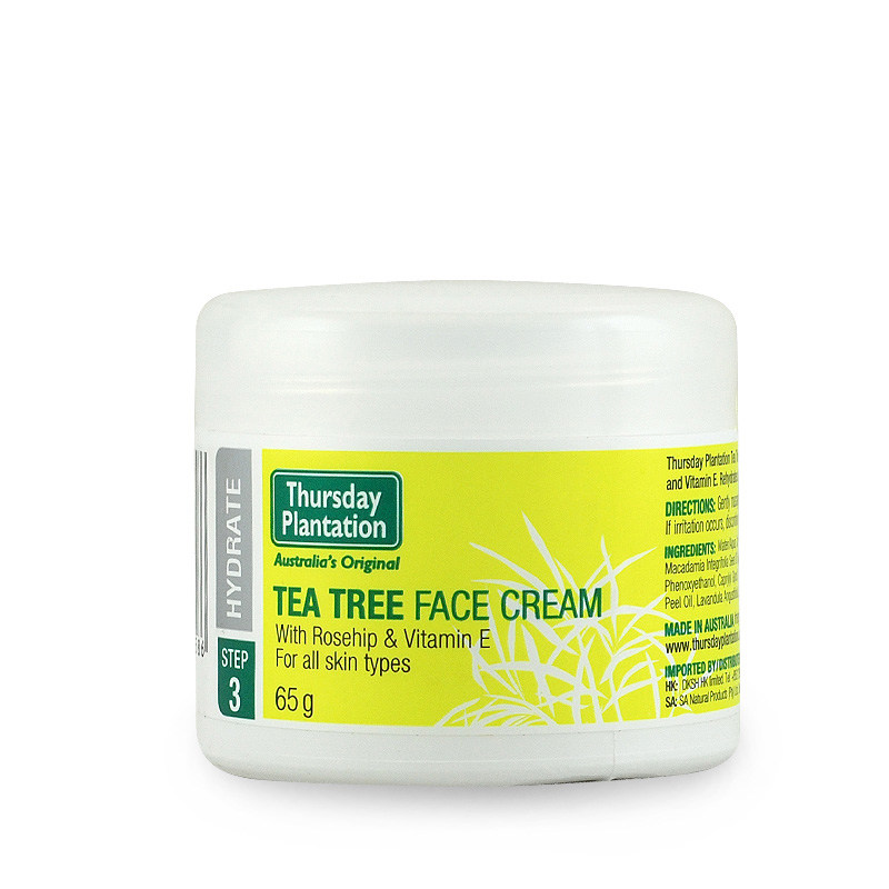 澳洲Thursday Tea Tree 65g星期四茶树精油保湿面霜 镇静皮肤使用感如何?