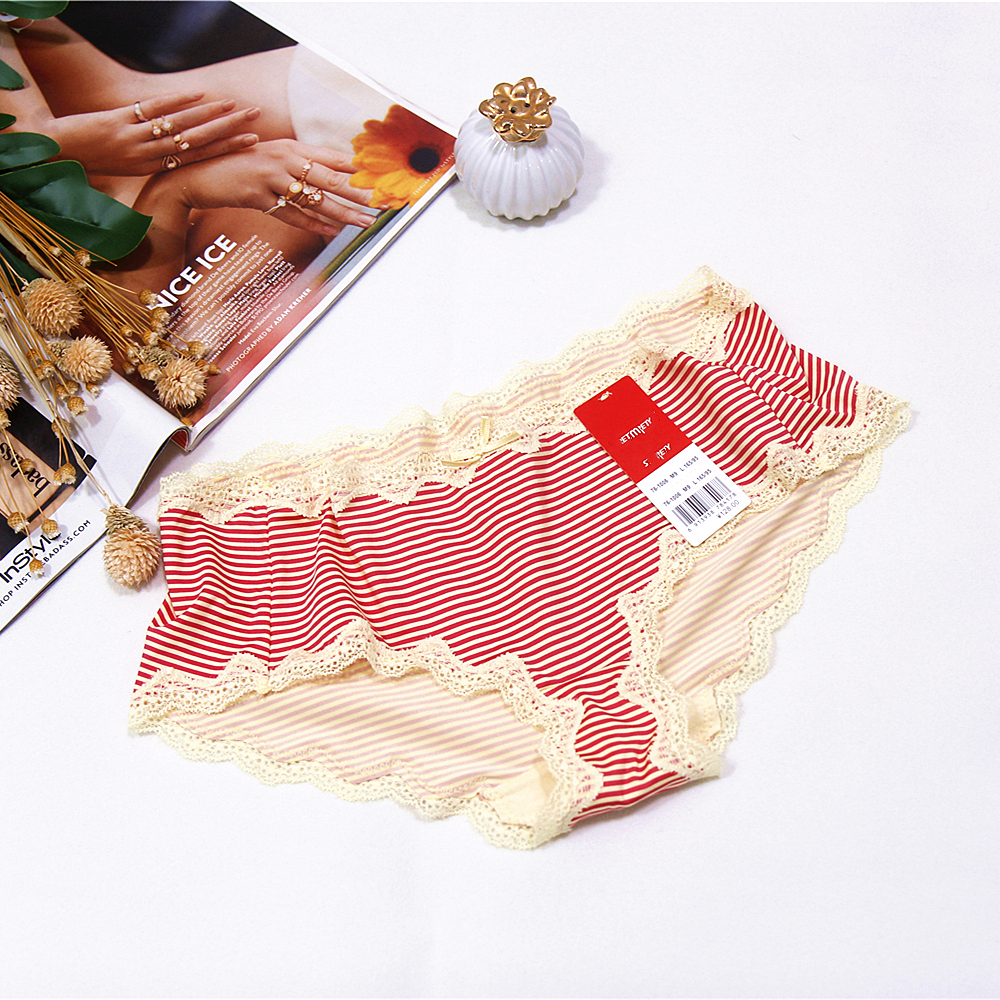低腰透气女士短裤头三角裤女内裤