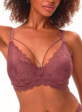 H3性感蕾丝女内衣透气棉质聚拢文胸65CEFG70BCDE75DE80BCD85BC