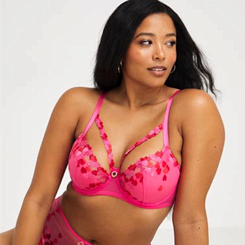 欧美超大码女胸罩上托薄款女文胸