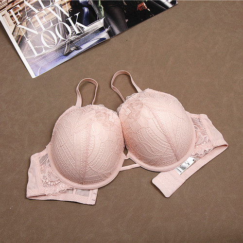 B1 欧美原单性感蕾丝上托聚拢薄款文胸70CD75ABD80ABCD85BCD90BC