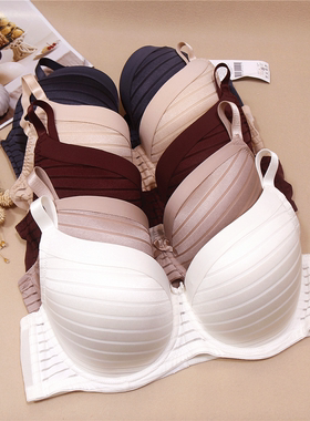 D6法国单大码女内衣侧收上托薄款文胸70A75BFG80BDEG85C90CDE95DF