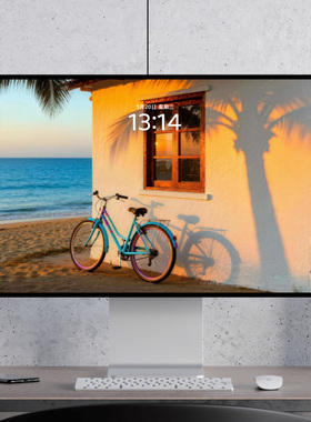 日落海边 沙滩 浪漫清新治愈夏天 电脑mac手机ipad壁纸watch壁纸