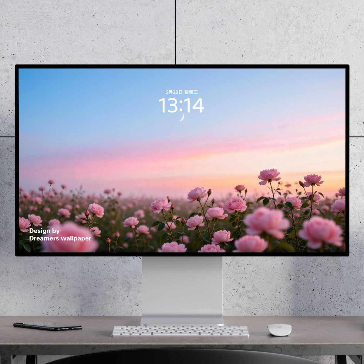 玫瑰花海 清新浪漫治愈日落大自然 电脑mac手机ipad壁纸watch壁纸,商务/设计服务,设计素材/源文件,淘宝优惠券,粉丝福利购,淘宝优惠卷