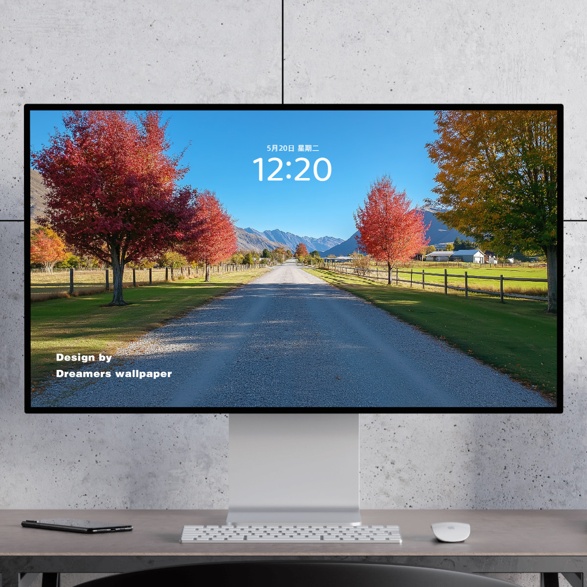 【2张】农场小道 清新大自然  mac电脑ipad手机Watch折叠手机壁纸,商务/设计服务,设计素材/源文件,淘宝优惠券,粉丝福利购,淘宝优惠卷