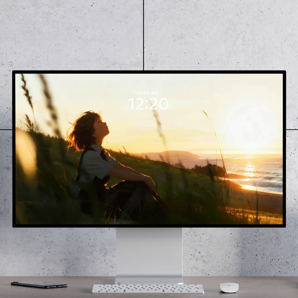 仰望 漫画美少女 清新治愈 浪漫 mac ipad Watch折叠手机电脑壁纸,商务/设计服务,设计素材/源文件,淘宝优惠券,粉丝福利购,淘宝优惠卷