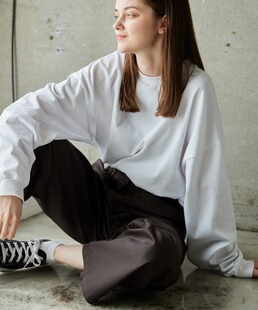 休闲西裤 日本原单 pants tuck Loose