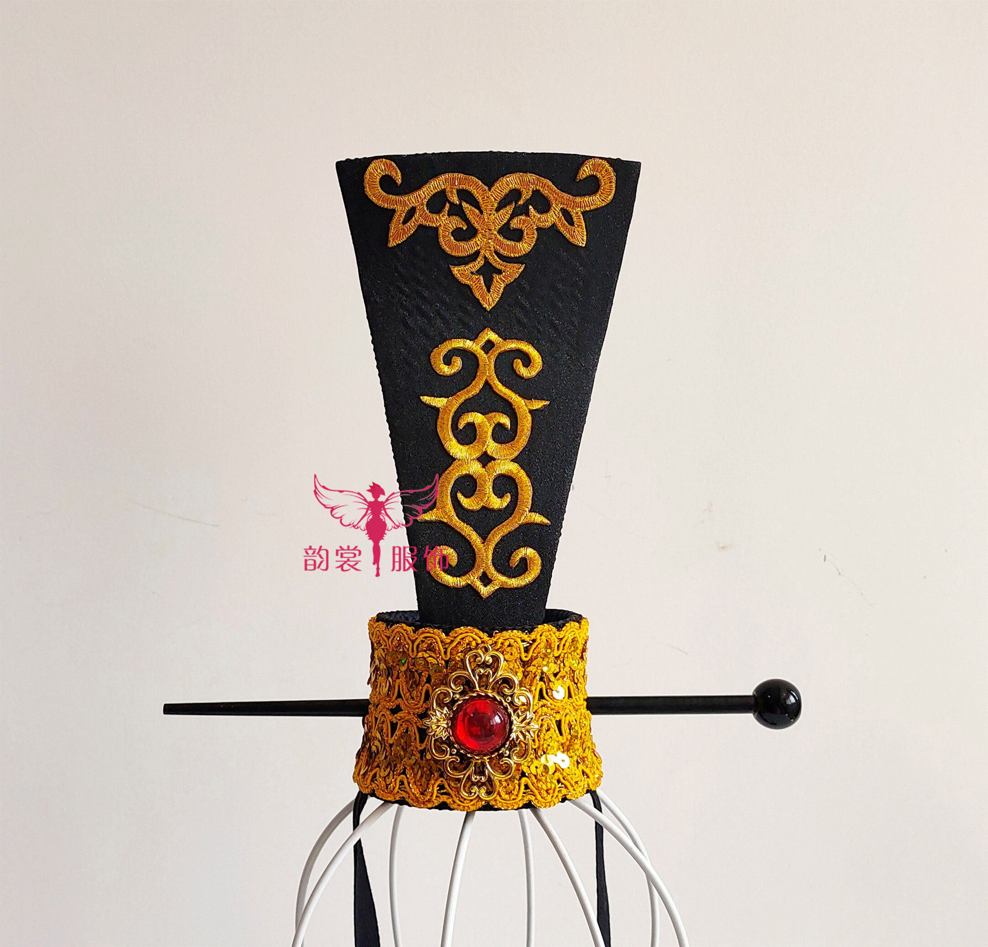 影视剧cos古装头饰秦时明月发冠秦朝皇帝头冠大气男士汉服发饰67