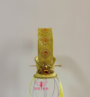 汉唐古装头饰发饰男头冠cos男头饰汉朝发冠头冠01款