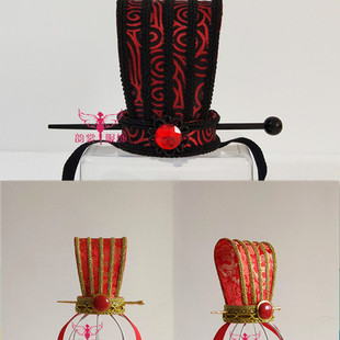 古典红黑款男古装头饰 汉朝男士头冠  婚礼司仪新郎古装发冠06款