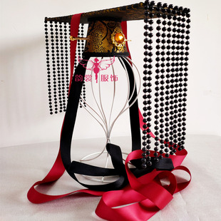 秦始皇汉武帝王旒冕头冠cos头冠春秋战国皇帝发冠古装头饰汉服87