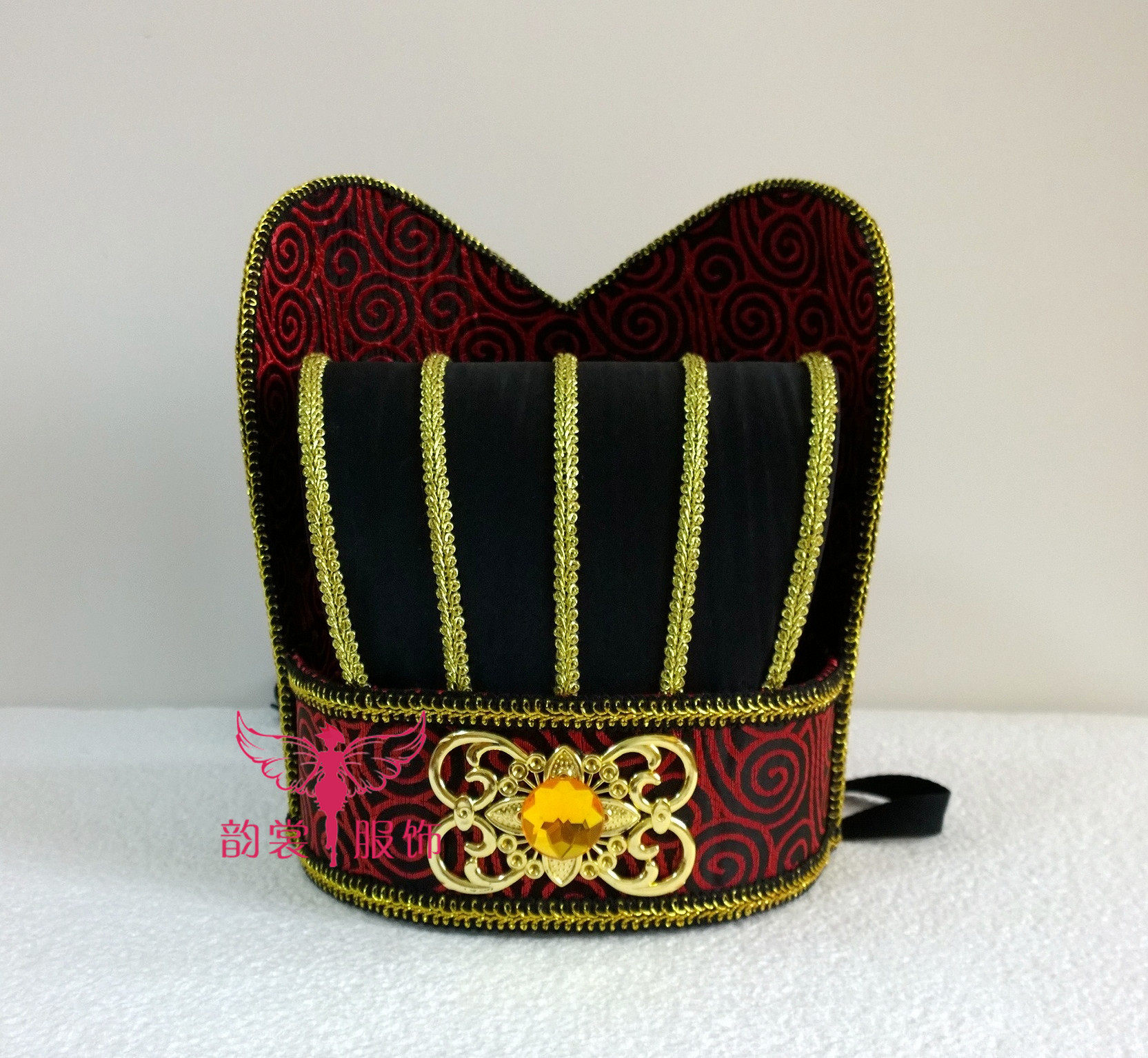 五梁冠帽古装头饰汉服爵弁祭祀帽子古装汉代冠帽大臣成人礼帽27款