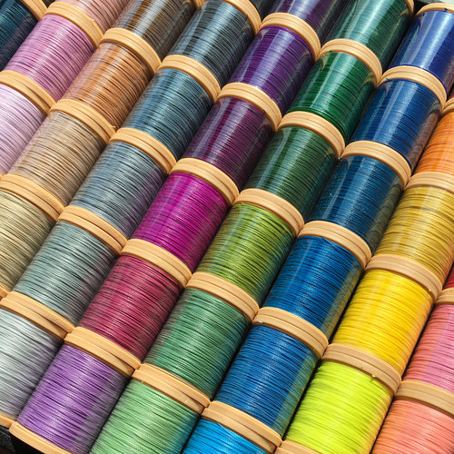 0.2mm南美圆蜡线精致极细手绳项链macrame斜卷结DIY配件饰品花绳