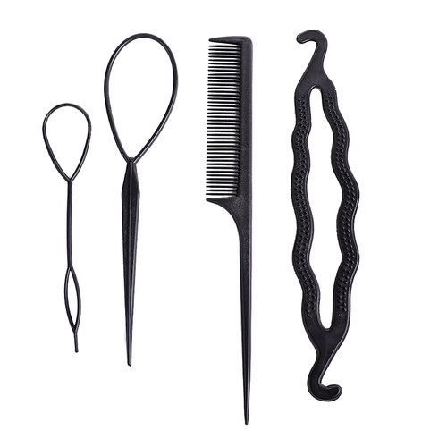 勾头发盘发器盘头编发拉发针