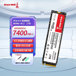 长城GW7000 512G 1TB 2TB 4T M.2 NVME固态硬盘台式机笔记本批发