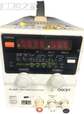 二手TEXIO德士PA18-3B数显直流电源 18V 3A双显示