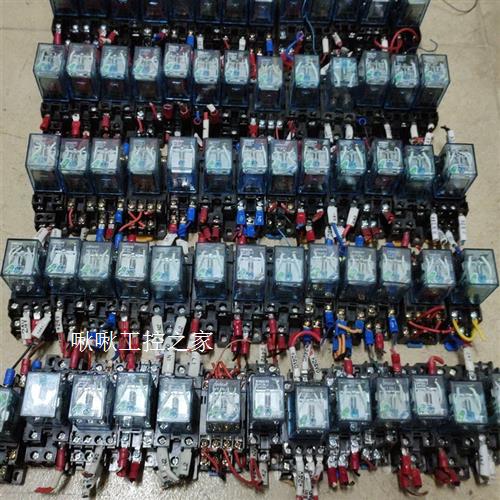 欧姆龙中间继电器24V,拆机成色如图,