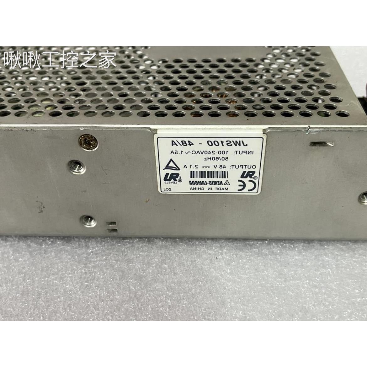 拆机 LAMBDA JWS100-48/A 电源 48V2.1A
