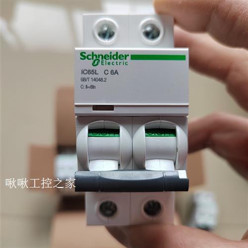 施耐德小型断路器iC65L  2P  C6A    2P