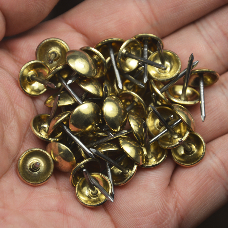 仿古大门圆头纯铜泡钉装饰