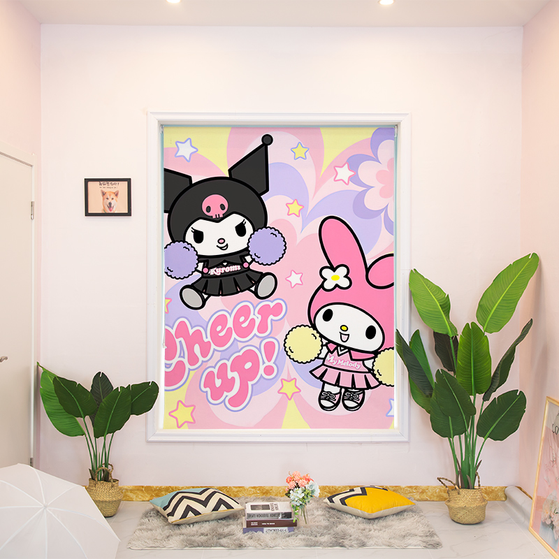 本元拉珠卷帘遮光库洛米&玉桂狗