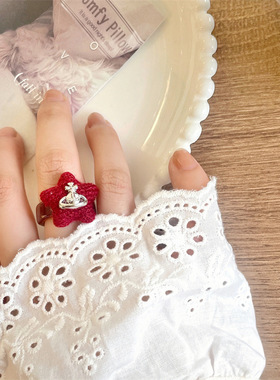 女性亚克力甜美戒指其他