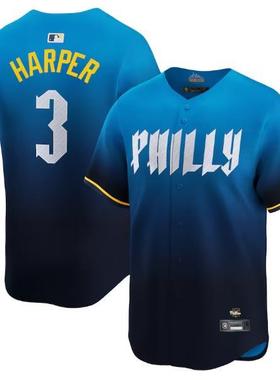Philadelphia Phillies 费城人城市版球衣 3号Harper 哈珀棒球服