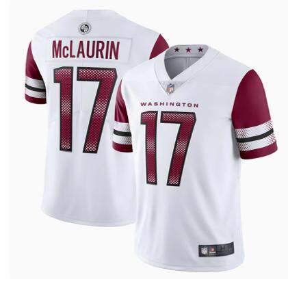 华盛顿指挥官队橄榄球服Washington Commanders 17号McLaurin球衣