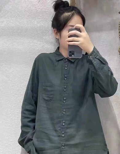 单排多扣双层纱纯棉一件包邮