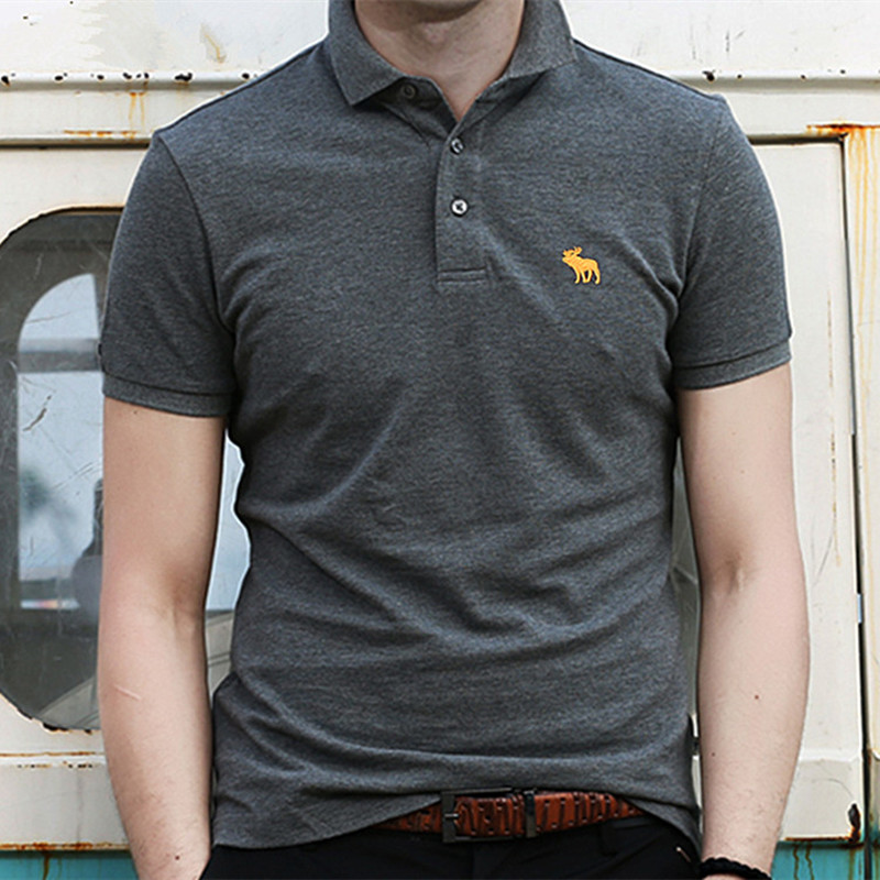 夏季新款美国正品男装大码休闲POLO衫AF短袖T恤男修身商务保罗衫|msdalam kategori Pakaian Lelaki, shirt Polo - dari Buy2taobao.com untuk memberikan perkhidmatan ejen Taobao profesional membeli