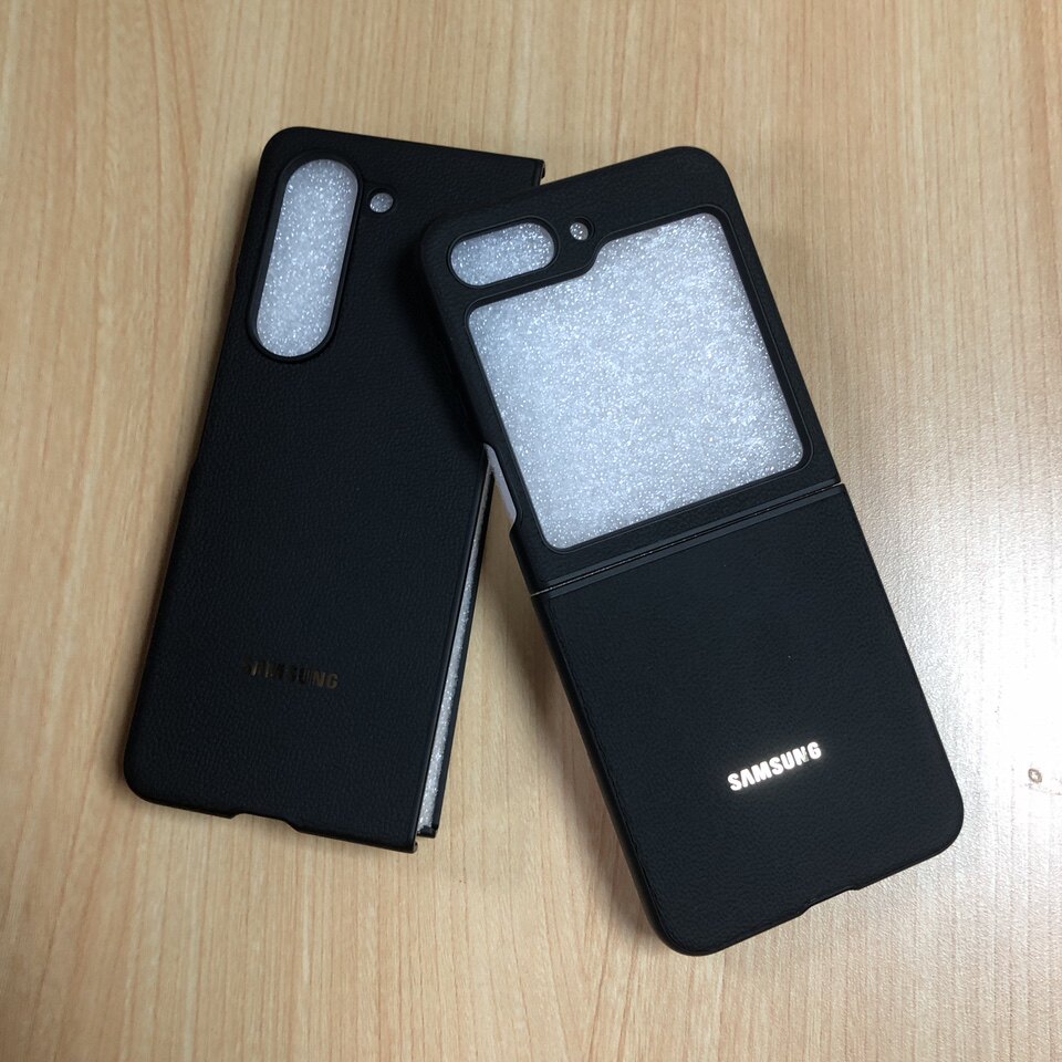 三星Z Fold5真皮手机壳Zflip5保护壳防摔折叠屏Fold5真皮皮套手机壳超薄软壳防摔保护套