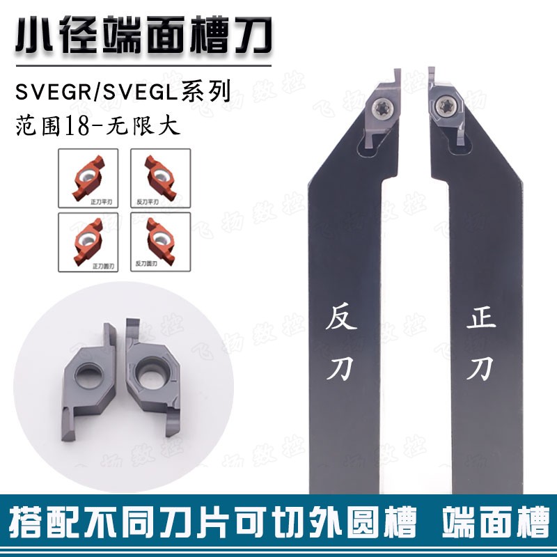 小径端面槽刀平面割槽SVEGR/L