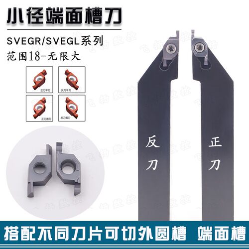 小径端面槽刀平面割槽SVEGR/L