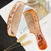 comb men and women quality goods natural Peach comb household practical Ebony comb Curls Static electricity Alopecia massage