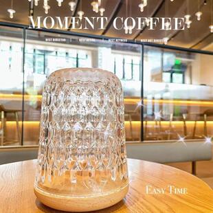 ins韩式蜡烛台网红爆款台灯水晶装饰祖马龙香薰蜡烛水晶玻璃台灯