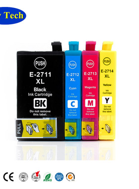 适用爱普生WF-7110 3620 3640 WF-7610DTW 打印机 EPSON 27XL墨盒