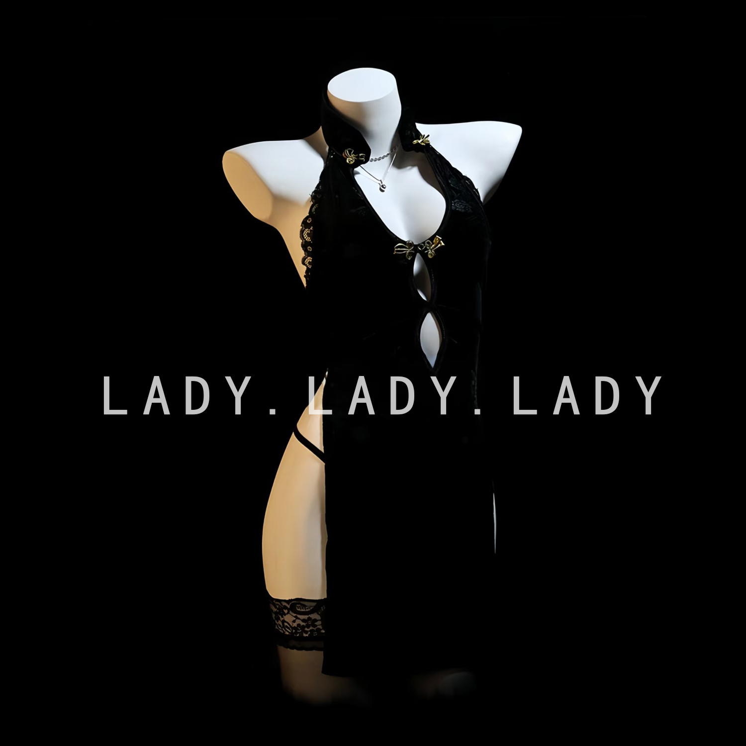 Lady内衣性感睡衣小胸御姐旗袍套装制服战袍睡裙趣情qqny纯欲女