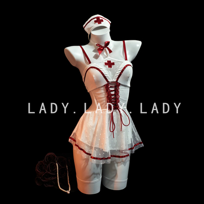 Lady小护士装性感制服套装约会战袍睡衣qqny纯欲诱惑护士服cos服
