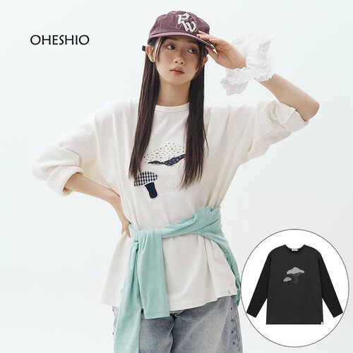 OHESHIO韩国设计师品牌蘑菇卫衣