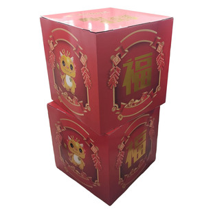 定制瓦楞纸堆头广告陈列摆放堆码箱抗压易折叠卡扣式设计方便拼装