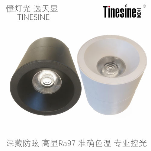 大厅场馆明装筒灯TINESINE/天显