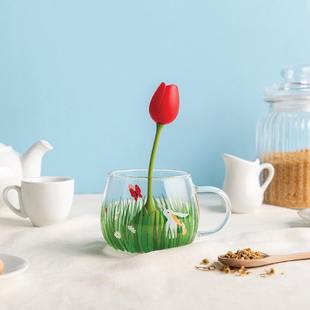 OTOTO郁金香球泡茶器Tulip滤茶器茶漏耐高温高颜值礼物