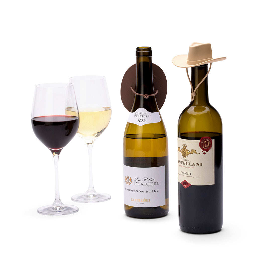 Monkey Business墨西哥牛仔风草帽瓶塞2个装 红酒密封塞个性礼物