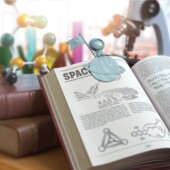 OTOTO宇航员太空书签Spacemark 创意航天星球书签书虫礼物