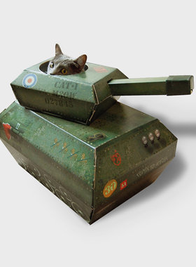 英国SUCK UK 小猫DJ打碟机 小猫坦克 小猫猫抓板玩宠物猫礼物