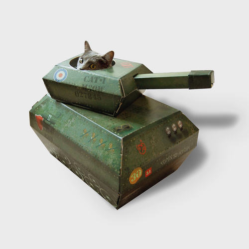 SUCKUK小猫坦克玩具