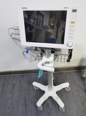 迈瑞UMEC10监护仪推车 移动台车 UMEC6 7监护仪台车 推车带把手框