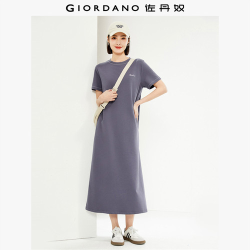GiordanoT恤裙纯棉连衣裙