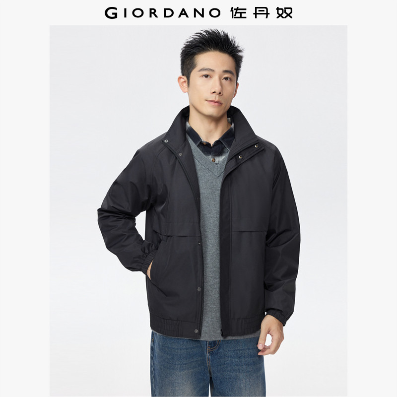 Giordano/佐丹奴户外风衣插肩袖